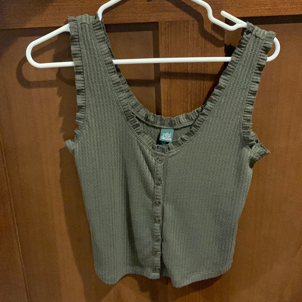 Wild Fable Green Tank Top